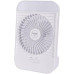 Mini Ventilador Portátil Recarregável com Luminária Mor