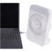 Mini Ventilador Portátil Recarregável com Luminária Mor