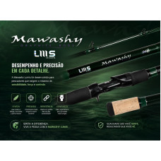 Vara Mawashy Carretilha 6'0" 10-25lbs 1 parte