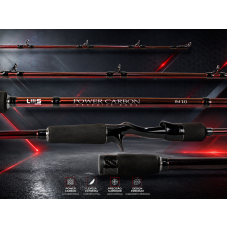 Vara Power Carbon Lumis 8'0" 20-50lbs Carretilha