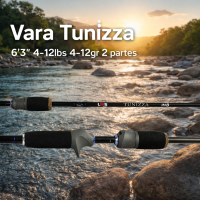 Tunizza Cast 6'3" 4.12gr 4-12lbs 2p...
